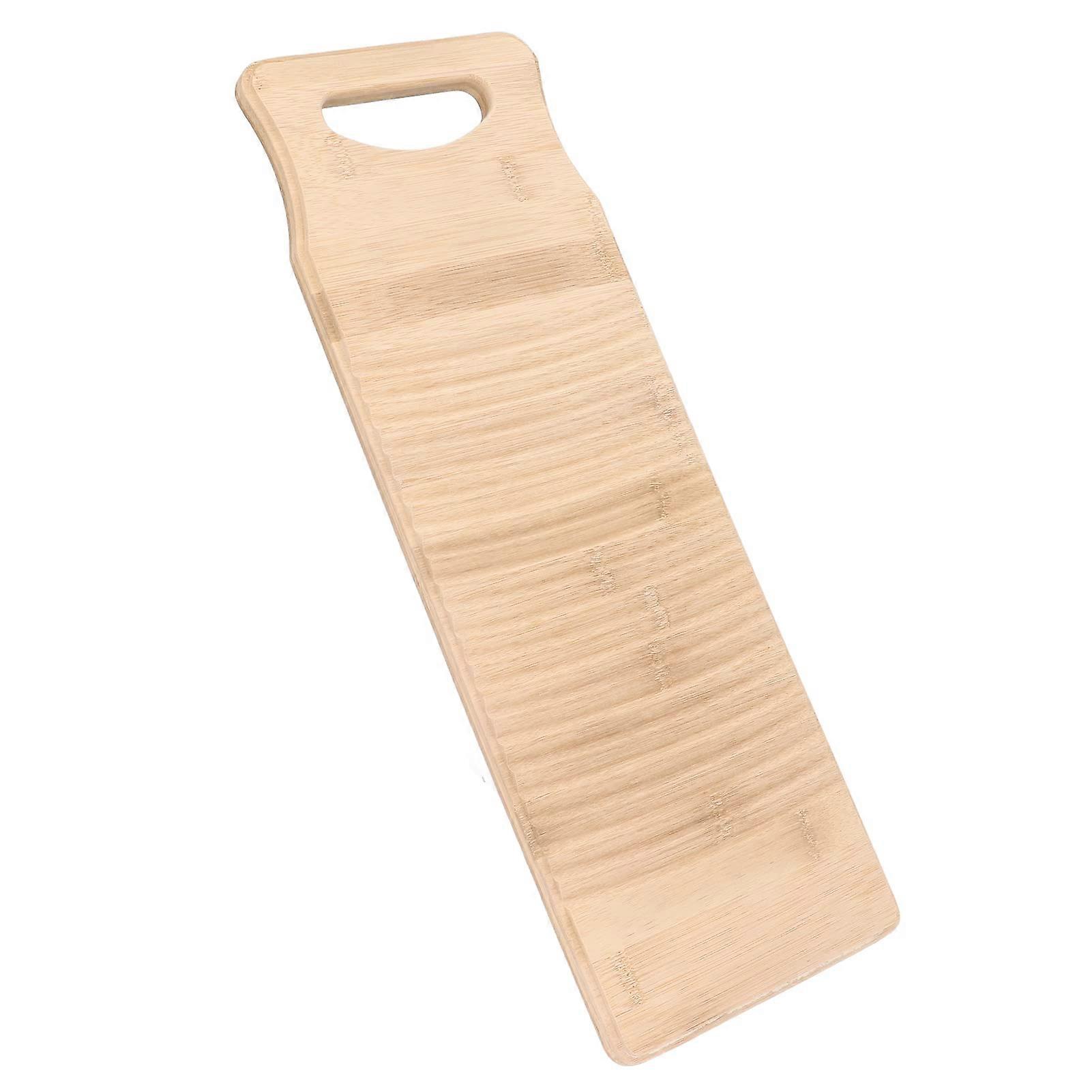 Washboard Wood Color About 19.7 Inches Thickened WeaR Strong and Board Wide Range of Uses
