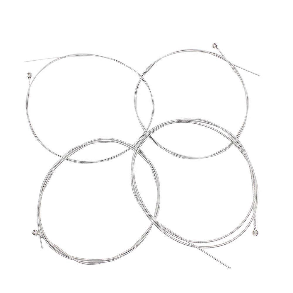 4pcs Electric Bass String Set Nickel Plated, Durable