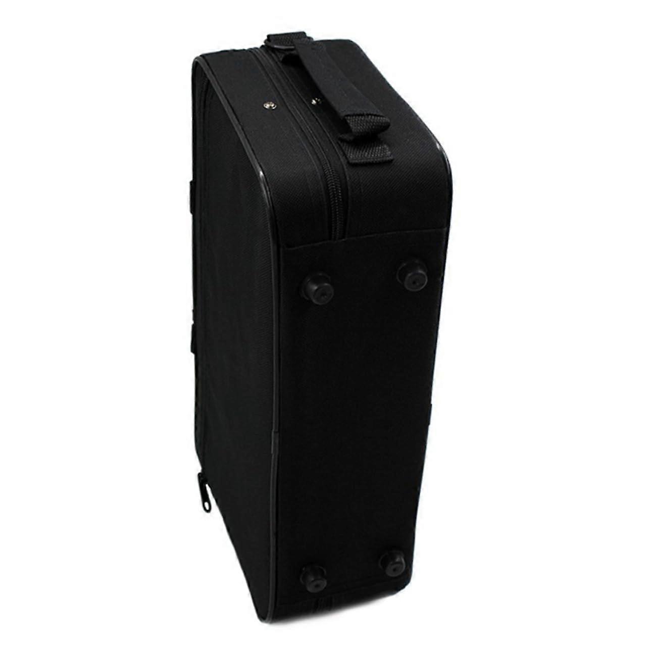 Multifunctional Clarinet Storage Bag Oxford Cloth Black Case for Musicians