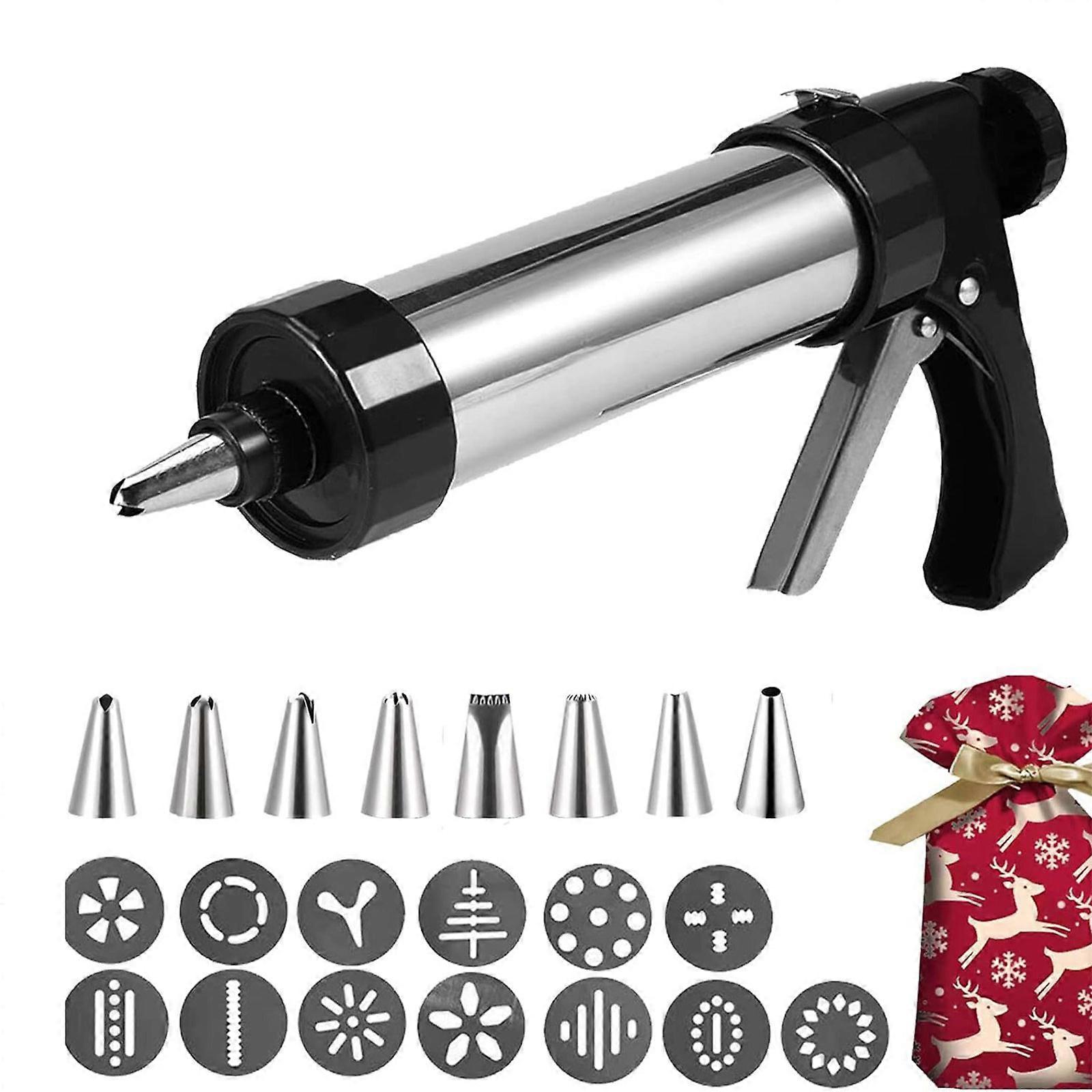 Versatile Cookie Press Kits DIY Biscuit Maker Pastry Nozzle Cream Extruders Multifunction Cake Decorative Tools for Cake