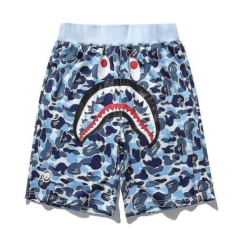 3D Printed Camo Beach Shorts for Men - Summer Style05