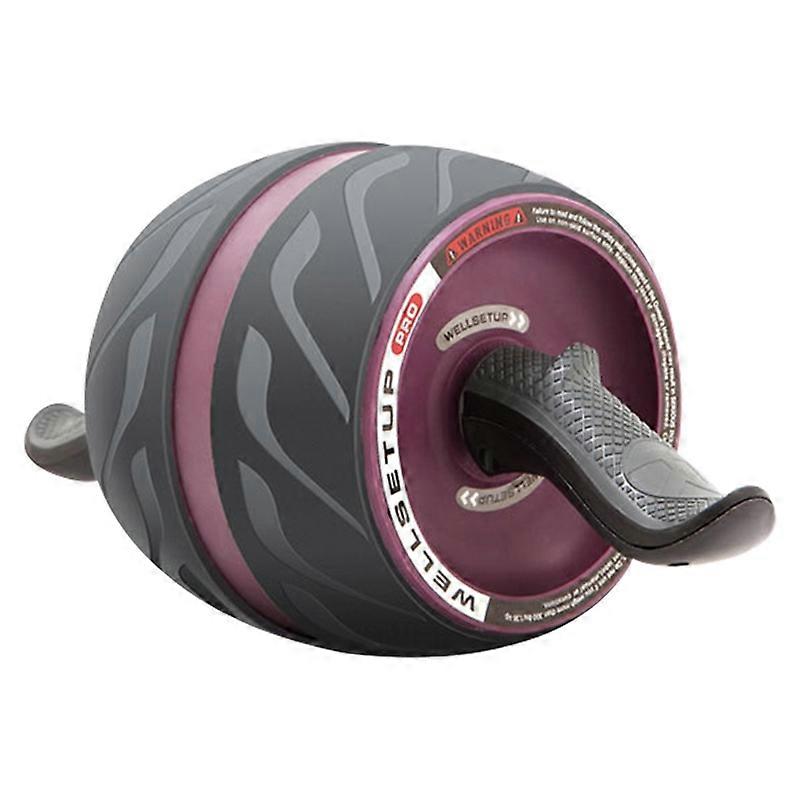 الارتدادات التلقائية مدرب عضلات البطن Ab Roller عجلة البطن لا ضوضاء المنزل التدريب الصالة الرياضية F
