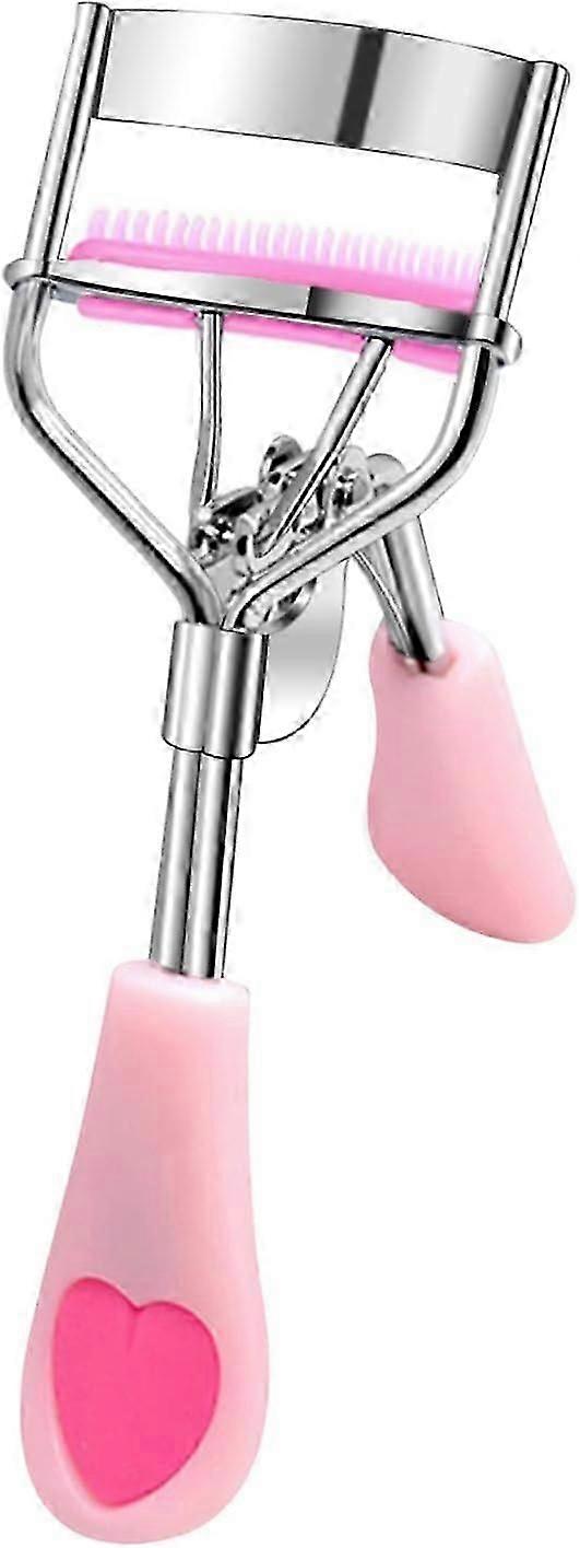 Eyelash Curler Professional eyelash curler, pink eyelash curler, eyelash curler with comb for all eye types,daily makeup