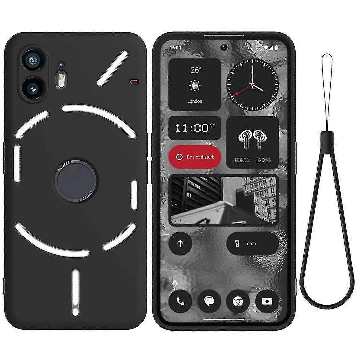 Solid Color Liquid Silicone Dropproof Full Coverage Phone Case 2025