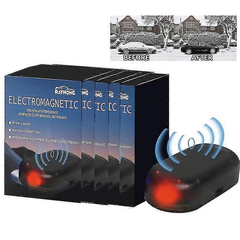 1-5x Electromagnetic Molecular Interference Antifreeze Snow Removal Tool for Vehicles and Microwave Molecular Deicing Device