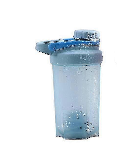 プロテインシェイク&スポーツ用の攪拌ボール付きフィットネスウォーターボトル