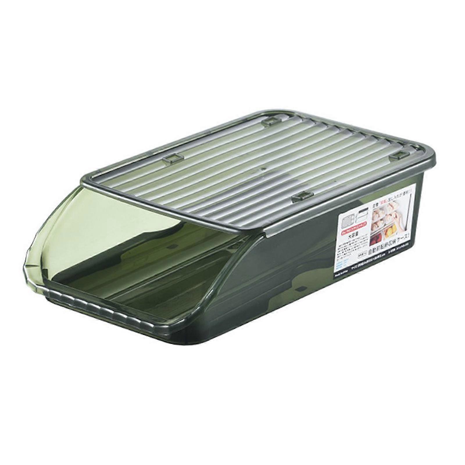 Automatic Box, Stackable Easy to Clean Container, Organizer for Refrigerator