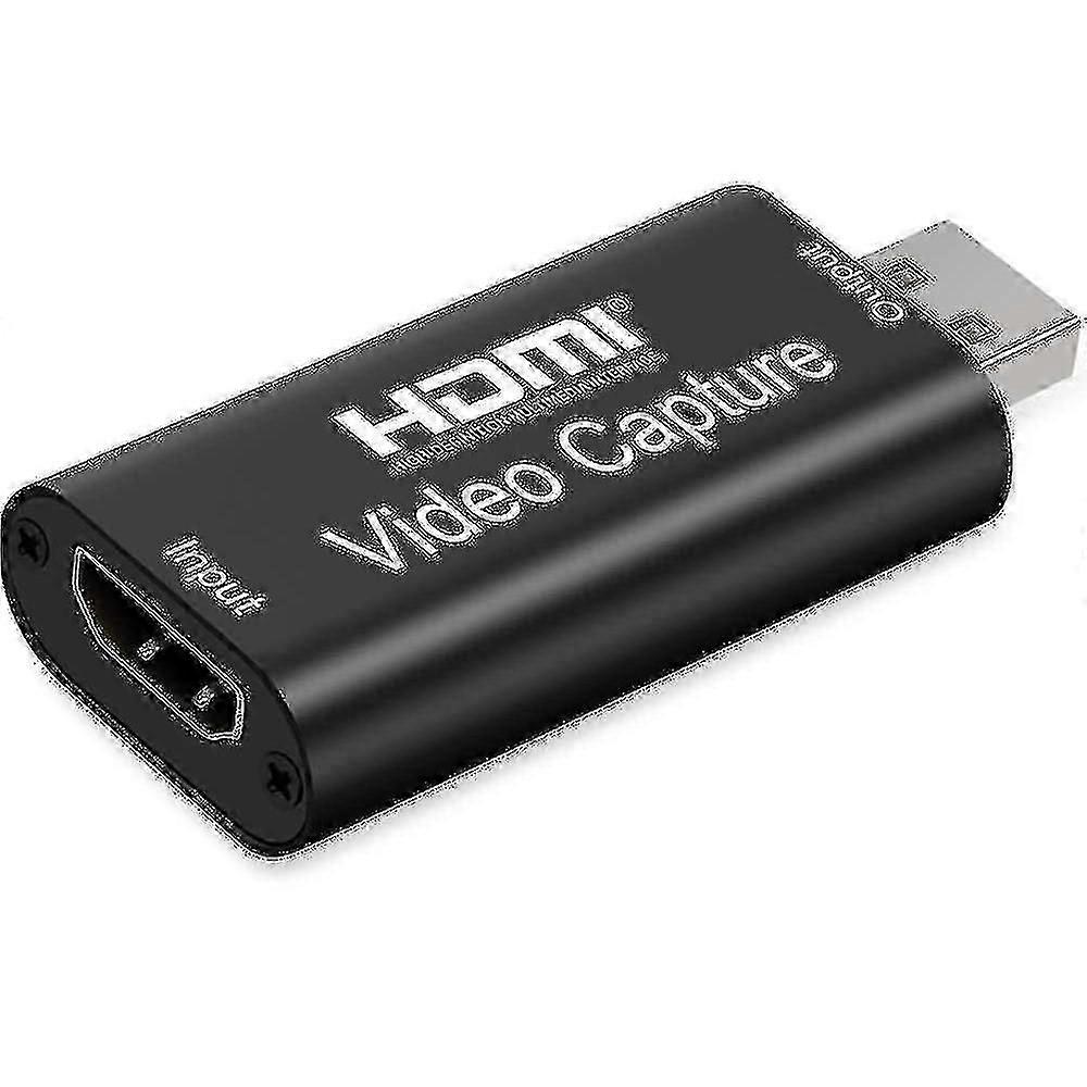 Hdmi Usb לכידת כרטיס Hd 4k 1080p הזרמה חיה וידאו אודיו מצלמת אינטרנט