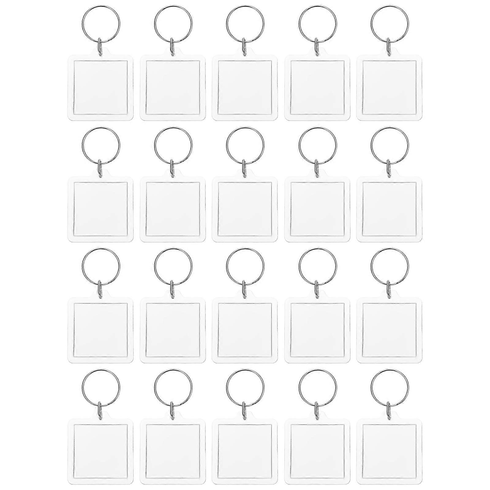 Picture Frame Key Rings, Simple and Elegant for Everyday Use and Decorative Purposes