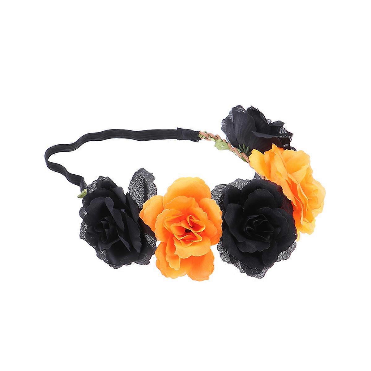 Carnival Accessories Elastic Headband for Halloween Festival Multi Color 1Pc