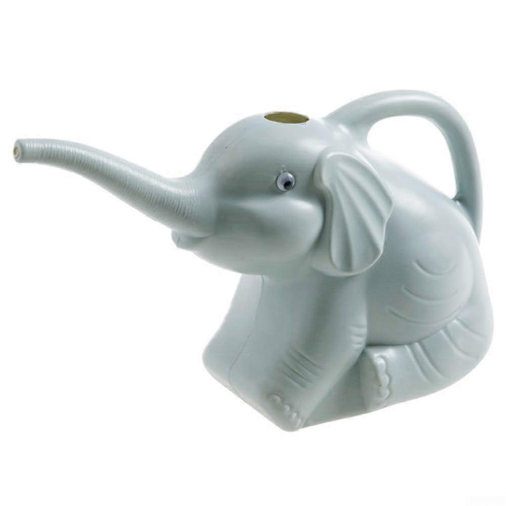 Funny elephant watering can, lightweight design for effortless handling and control during plant watering (blue)