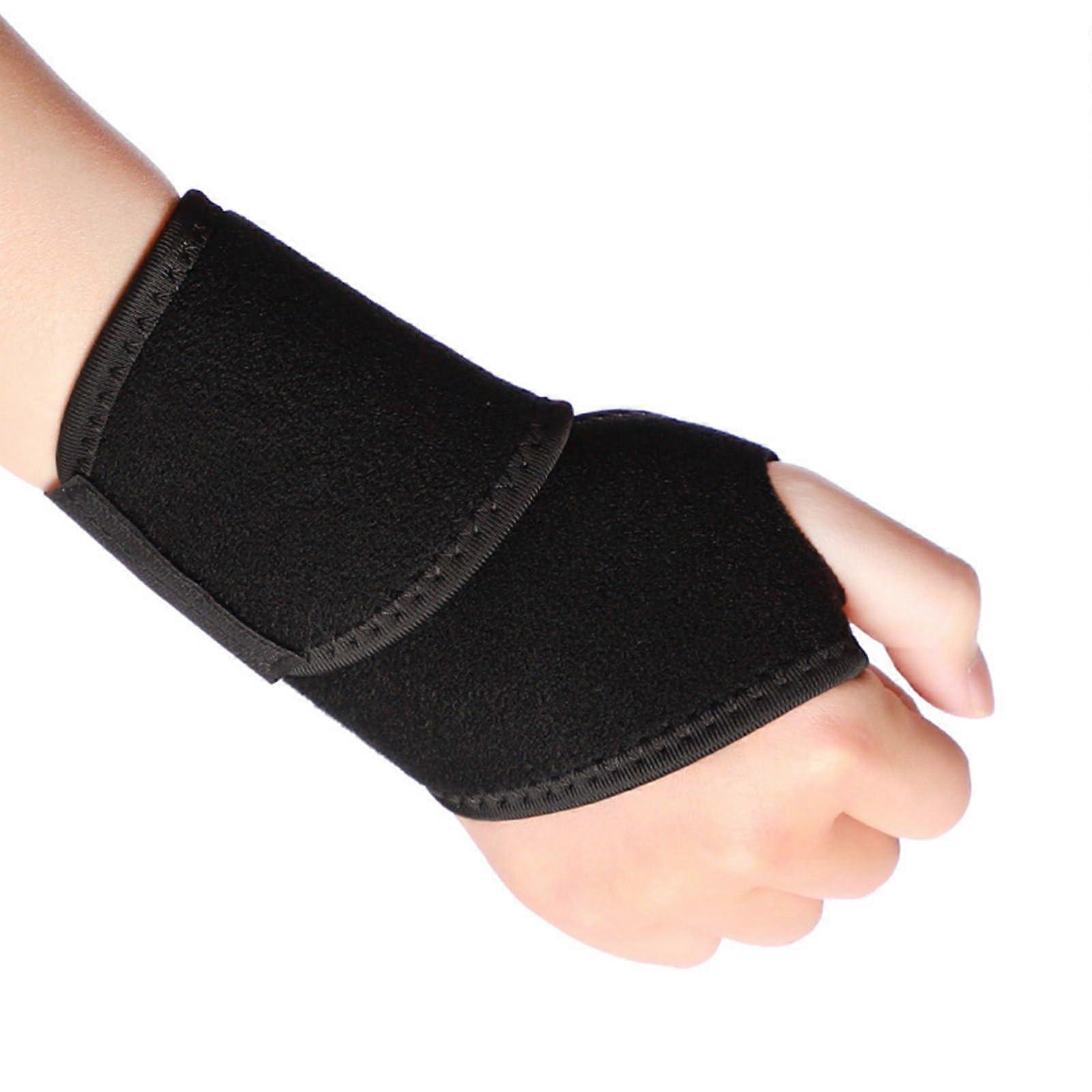 2 Wrist Support Wrist Compression Sleeve Adjustable Breathable Elastic Wrist Wrap For Fitness Basketball Ref: 4704