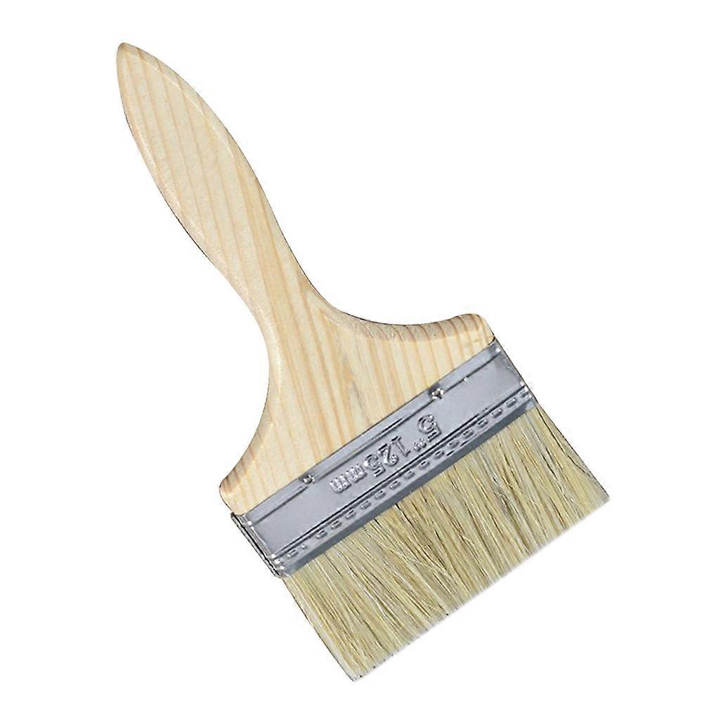 Furniture Painting Brush Natural Bristles Wood Handle DIY Enthusiasts
