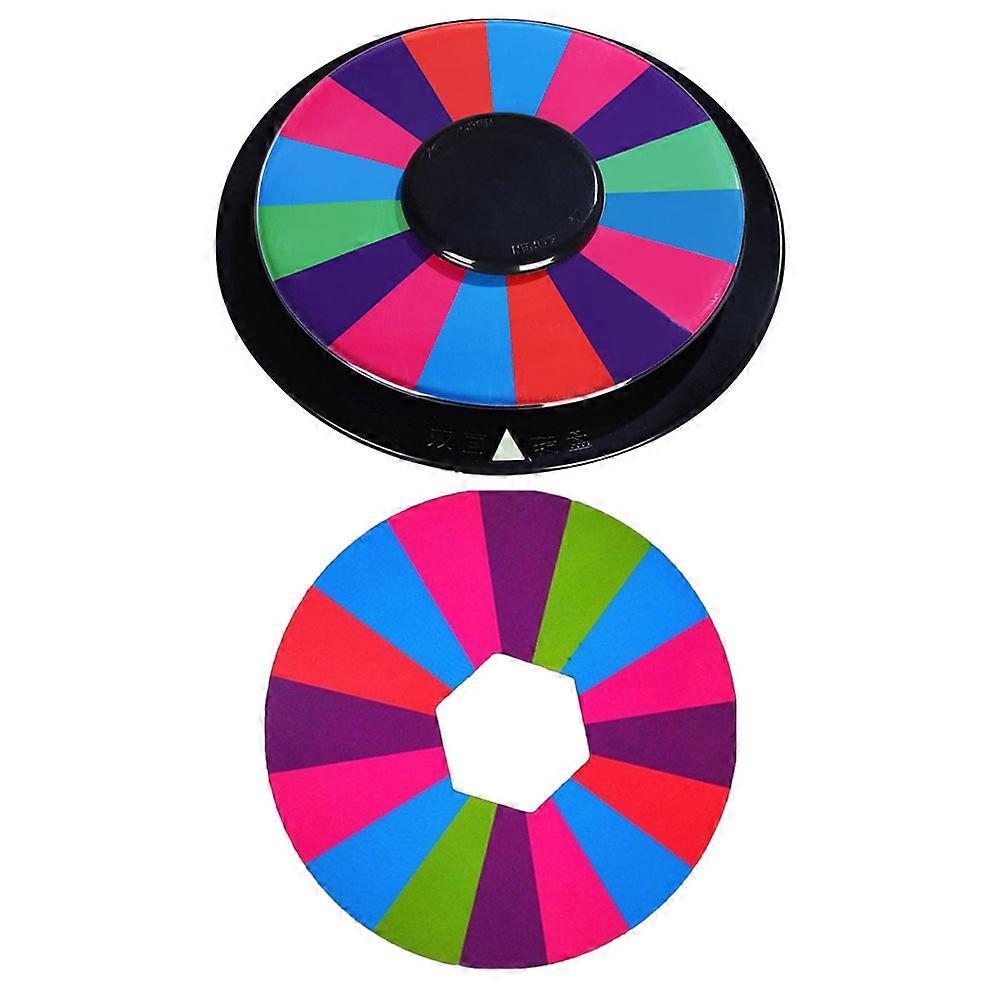 Drinking Wheel Party Game Prop Round Turntable for Home Party Entertainment Supplies 1 Set