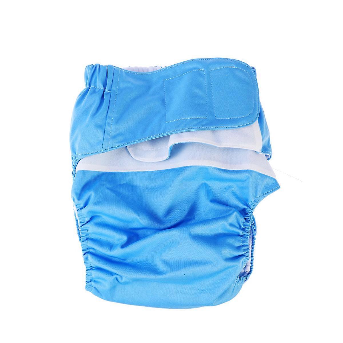 Diapers Adult Covers Reusable Waterproof Incontinence Pants for Overnight Use Breathable Non-skid Backing Protection Bed Sheet 1 Set