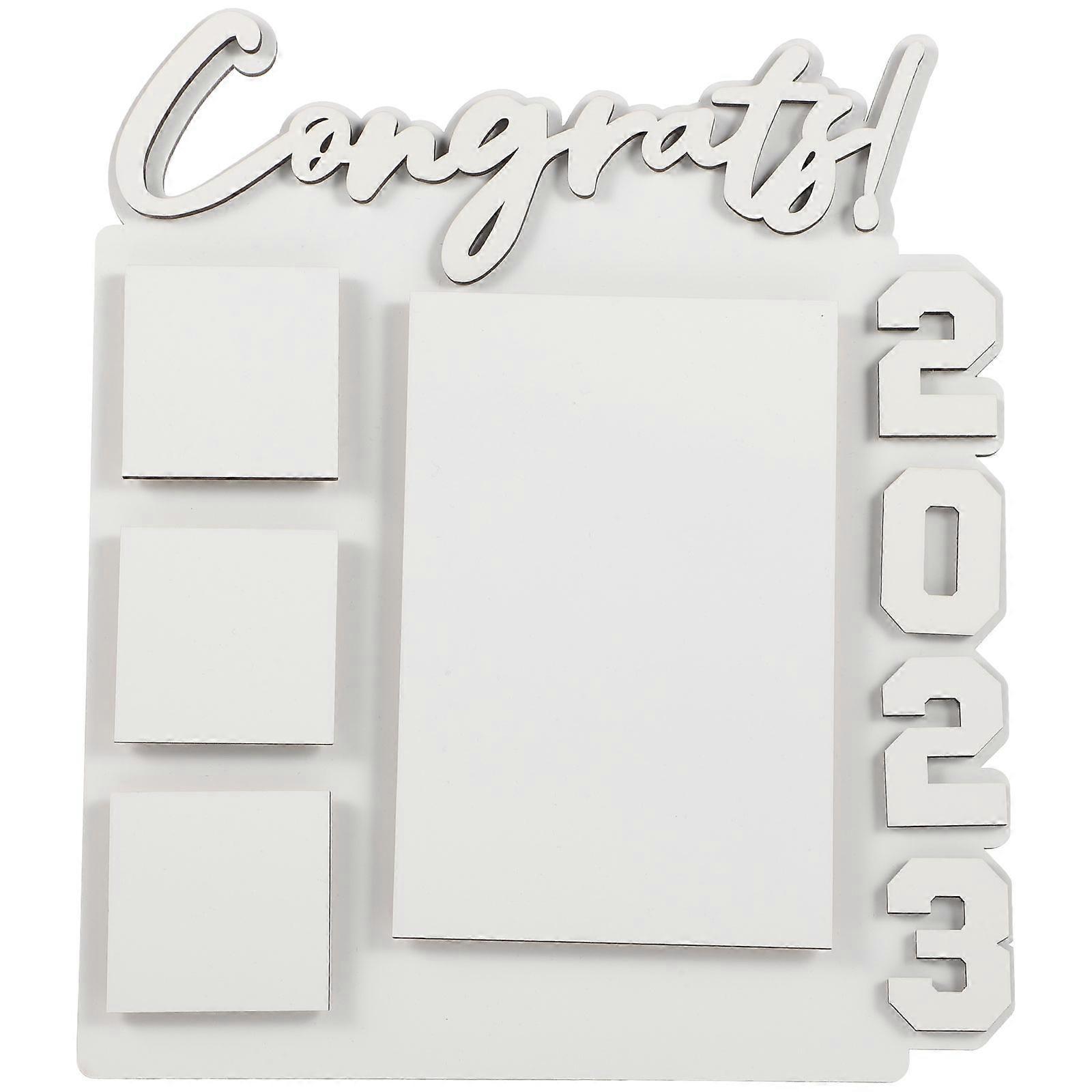 Sublimation Blanks Photo Frames Diy Enthusiasts Graduation .6x25.4cm Rectangle 1Pack