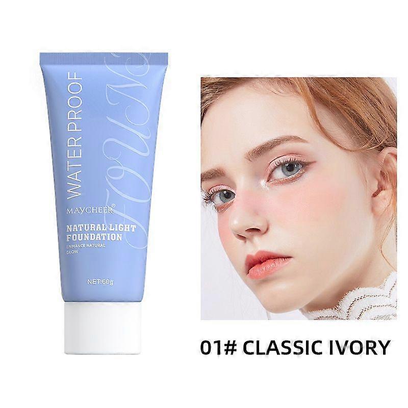 Natural Glow Full Coverage Long-Lasting All-Over Waterproof Foundation,Radiance Full Coverage Long-Lasting All-Over Waterproof Foundation