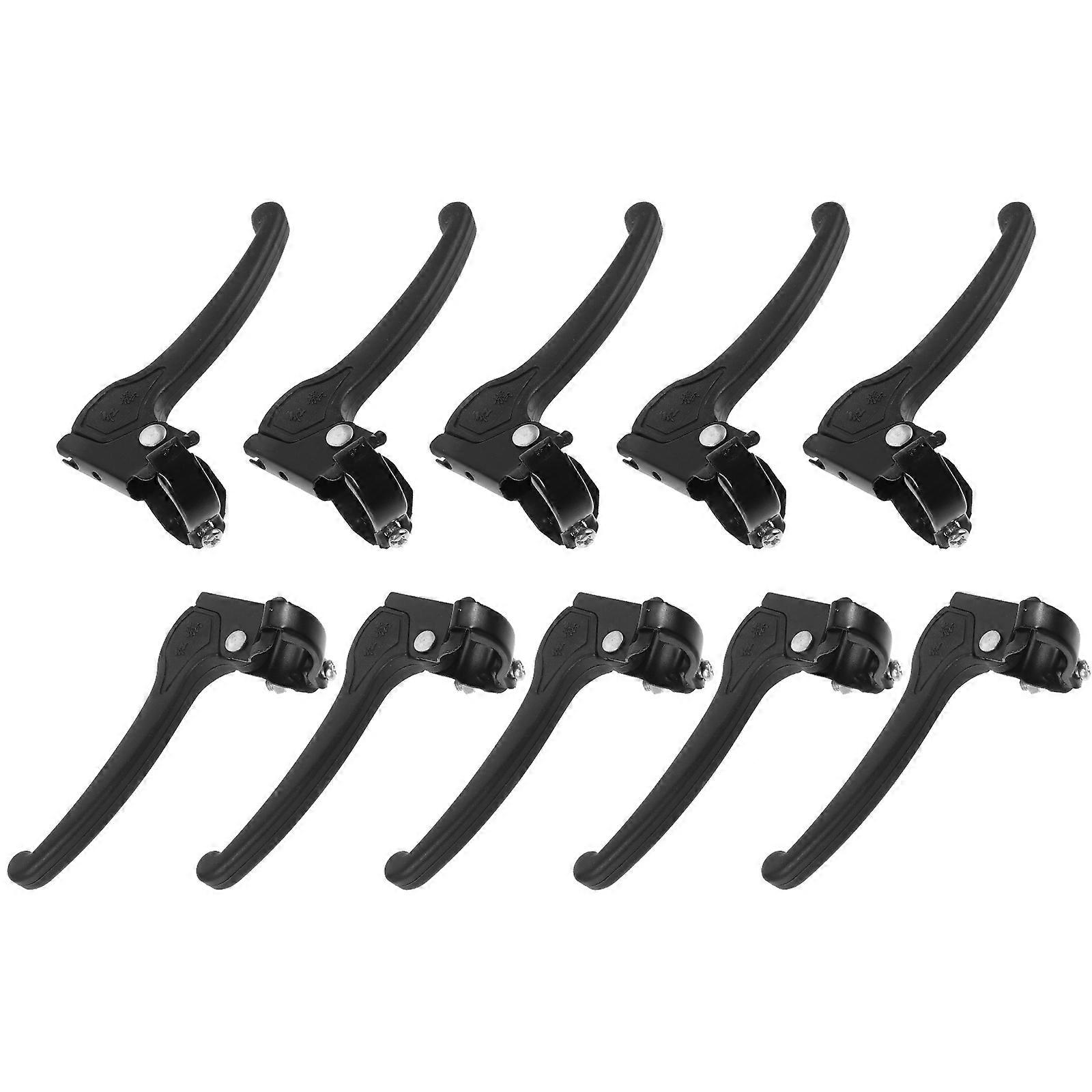 Grip For Cycle Bike Brake Lever Cycling Brake Handle Bicycle Parts Black Compact Braking 5 Pairs