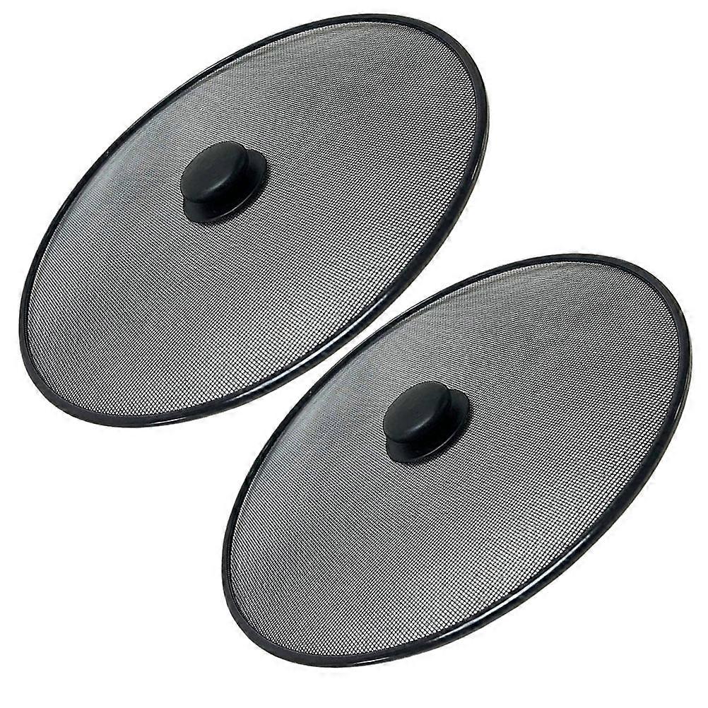 Stainless Steel Splatter Screen Guard, Fine Mesh Oil Splash Protector for Wok, Pot, and Frying Pan – Kitchen Cookware Accessory Grease Catcher