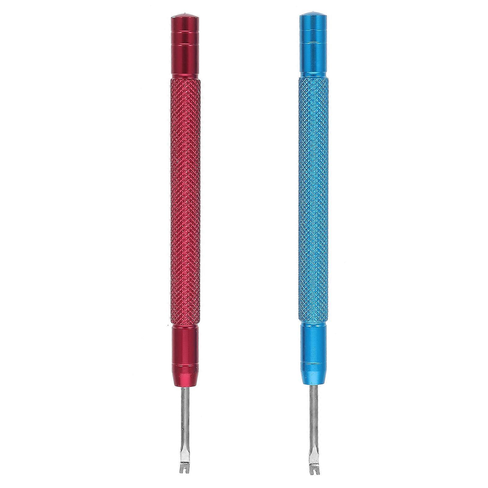 Watch Needle Lifting Tools 2pcs Knurled Handle Levers for DIY Watch Repair, Compact Design