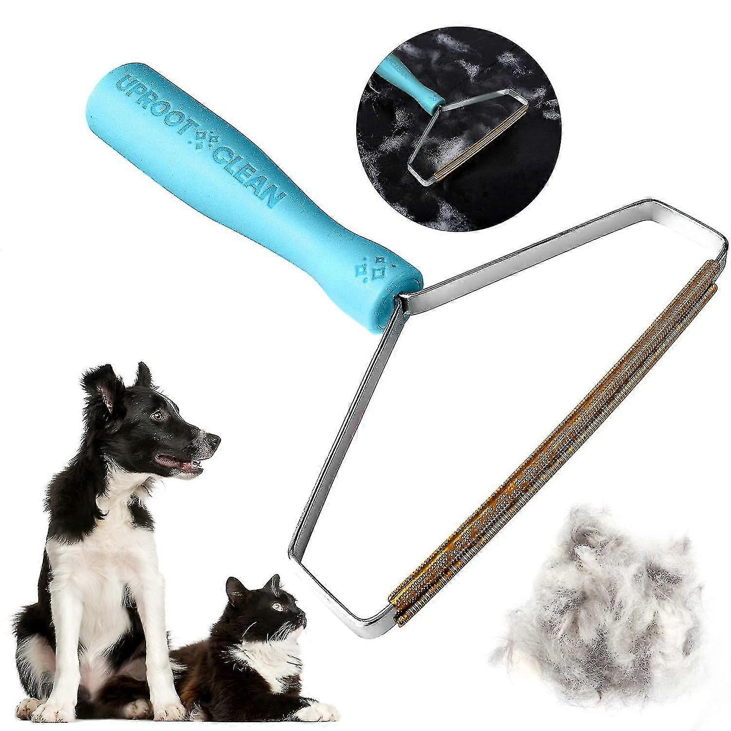 Reusable Cat Hair Remover - Multi-Fabric & Carpet Scraper Tool