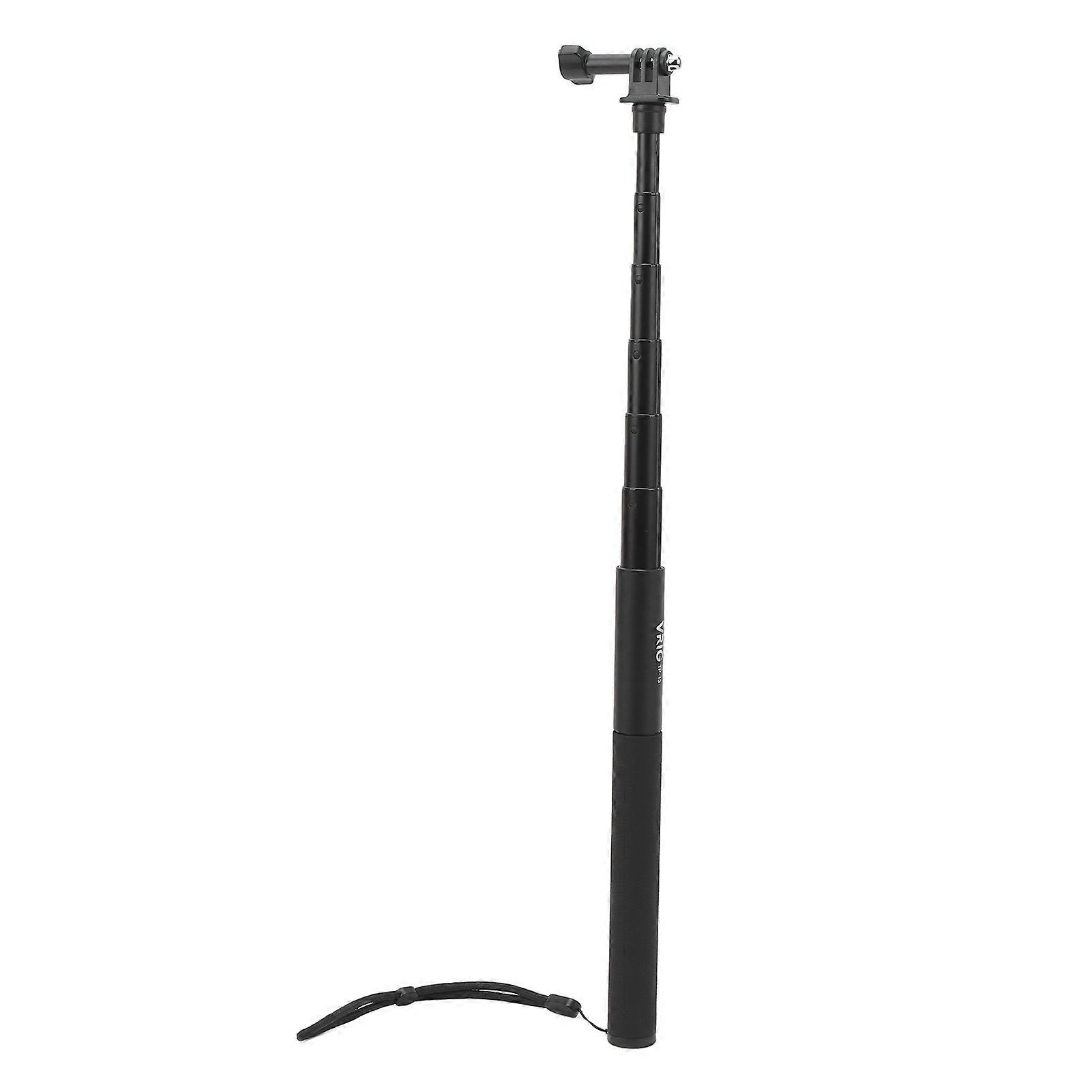 Invisible Long Selfie Stick for Insta360 TP 13, Lightweight Aluminum Alloy Extendable Monopod for Sports Camera