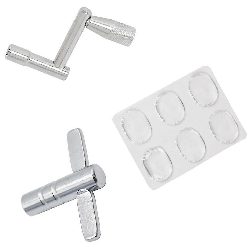Drummer Zubehör Universal Drum Tuning Key Drum Key Instrument Drum Mute Pad Snare Drum Wartung 1Set