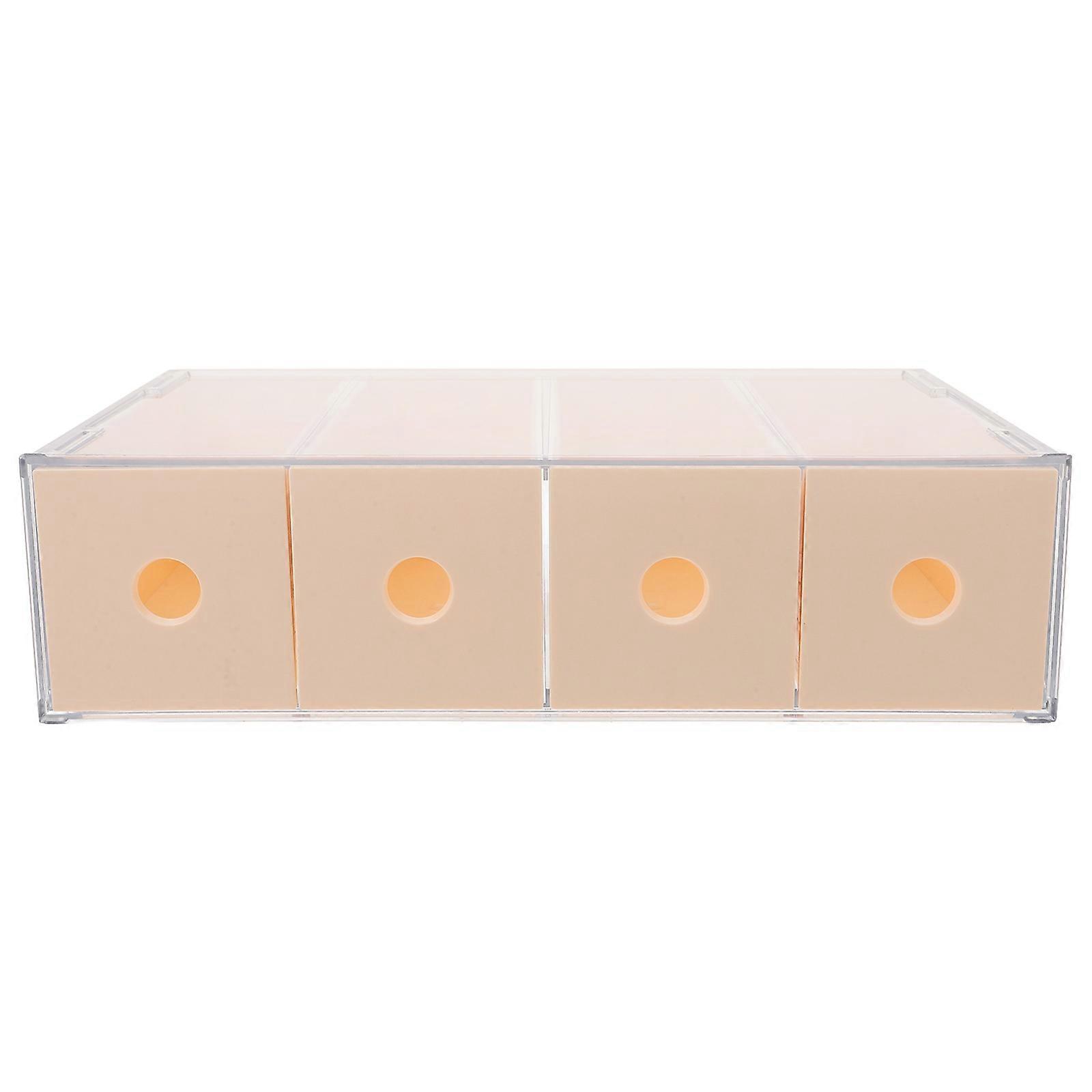 Desktop Drawers Storage Desk Organizer for Paperclips Chargers Office Space Saving 1 Set
