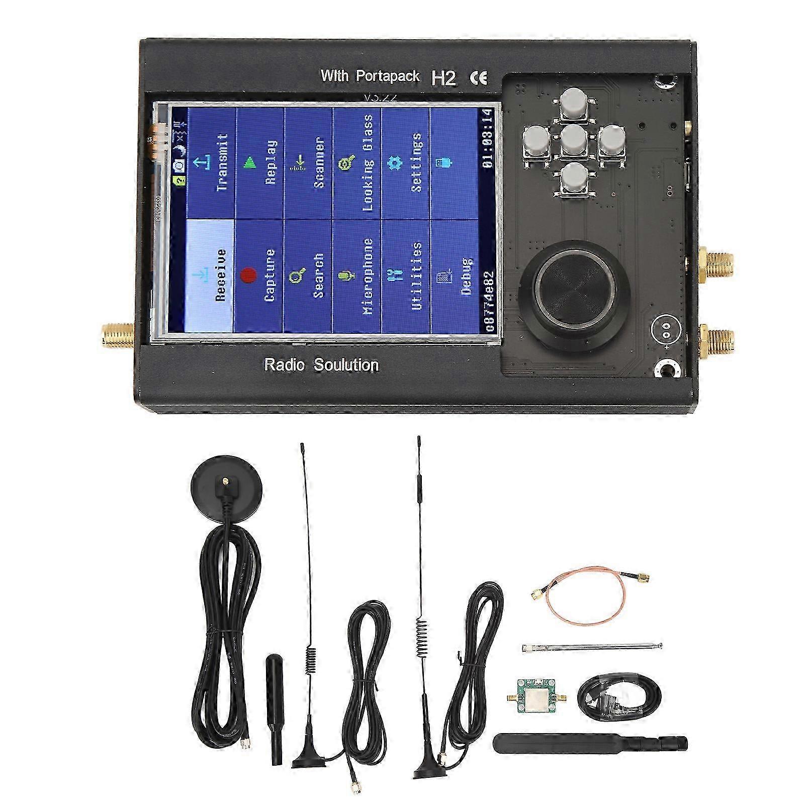 Sdr Radio Transceiver 1mhz To 6ghz 3.5mm O Jack 3.2 Inch Touch Screen Ssb Am Fm Reception Sdr Radio Set 4