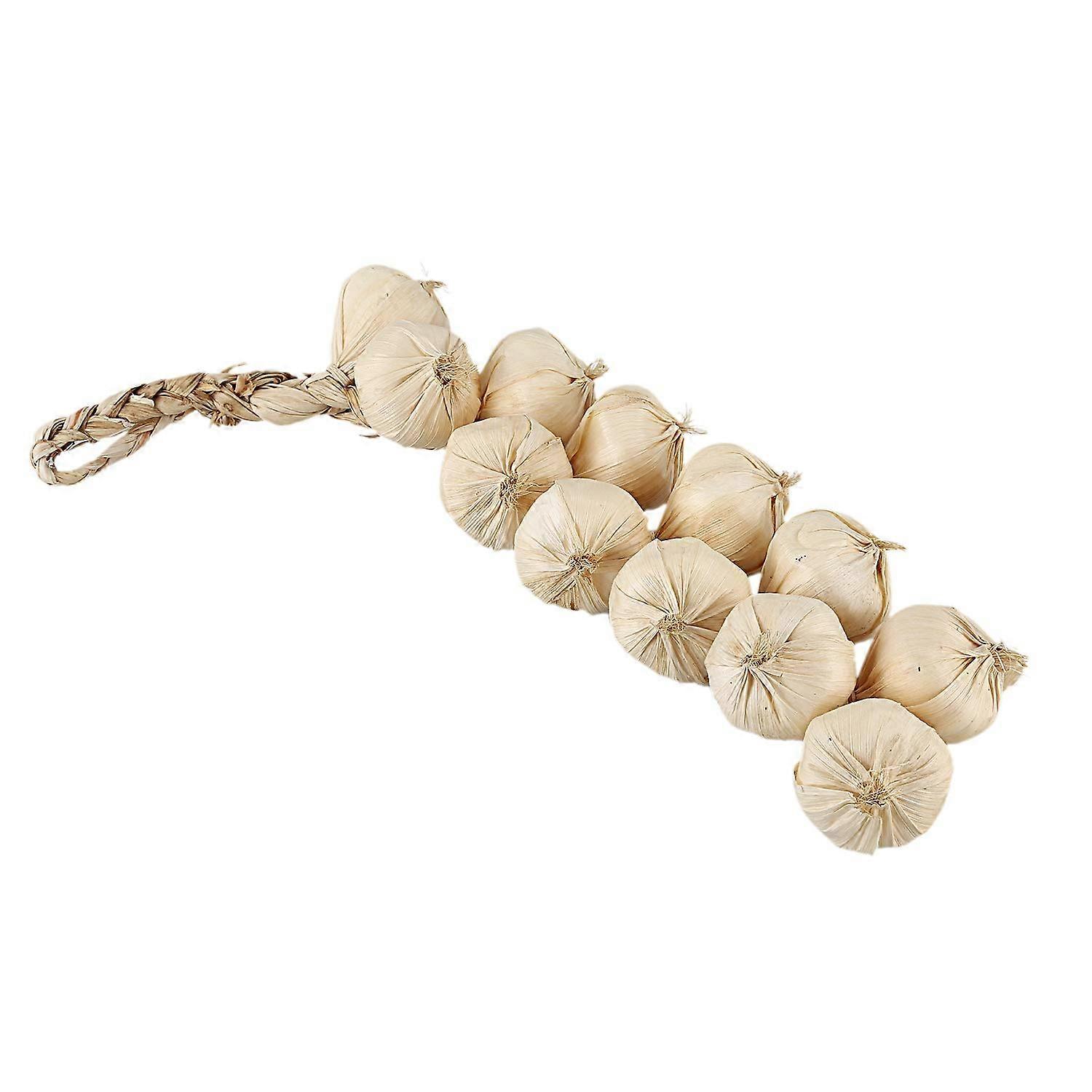 Artificial Garlic String 45 cm for Kitchen Garden Indoor Use