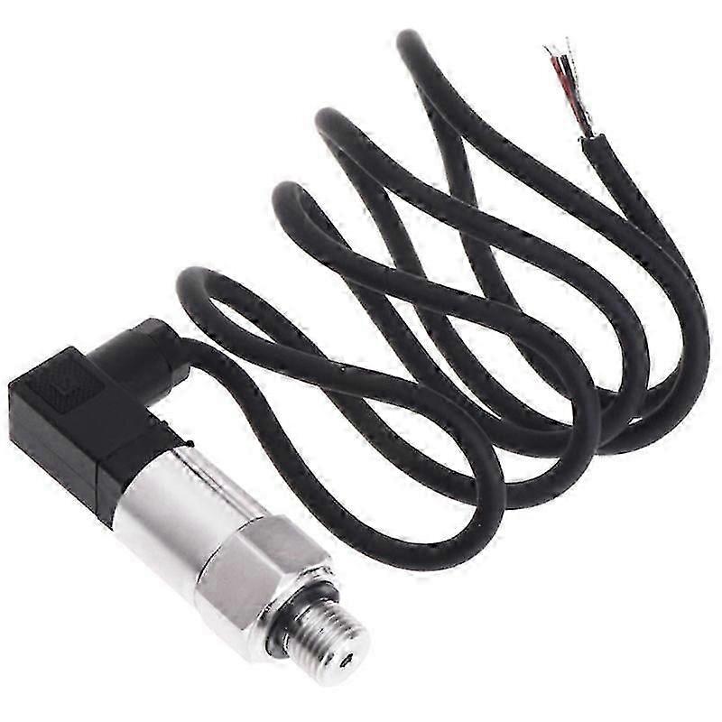 Trykktransmitter trykktransdusersensor 0-10Bar 9-32VDC G1/4 4-20MA 0,5 % svart SZRH A-S