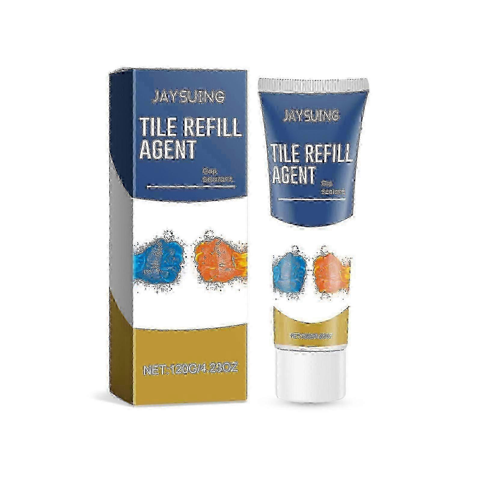 Tile Refill Agent, Household Kitchen Bathroom Waterproof Mildew-Proof Floor Tile Caulking Agent