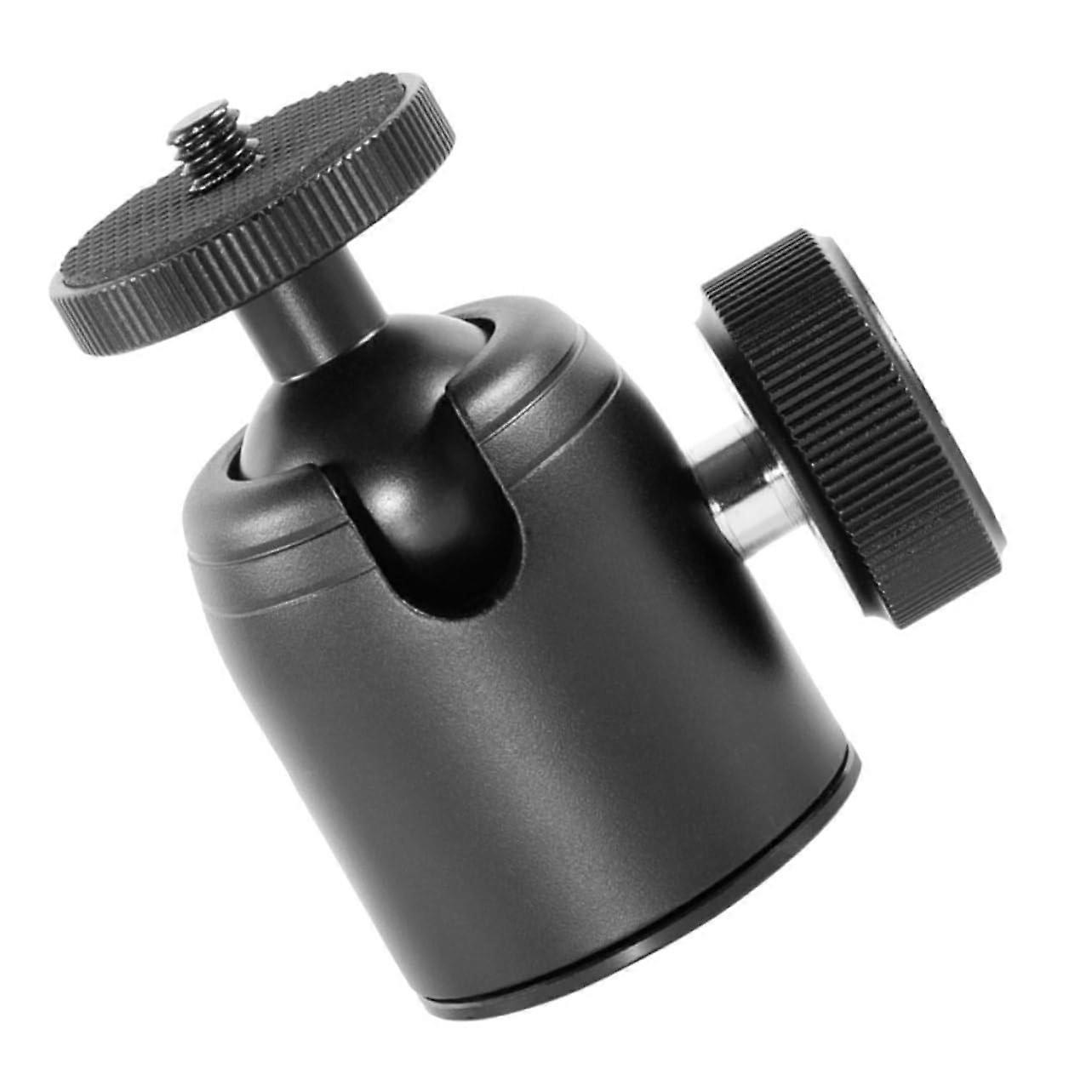 Adjustable Tripod Mount, Ball Head Adapter for Camera Tripods, Black