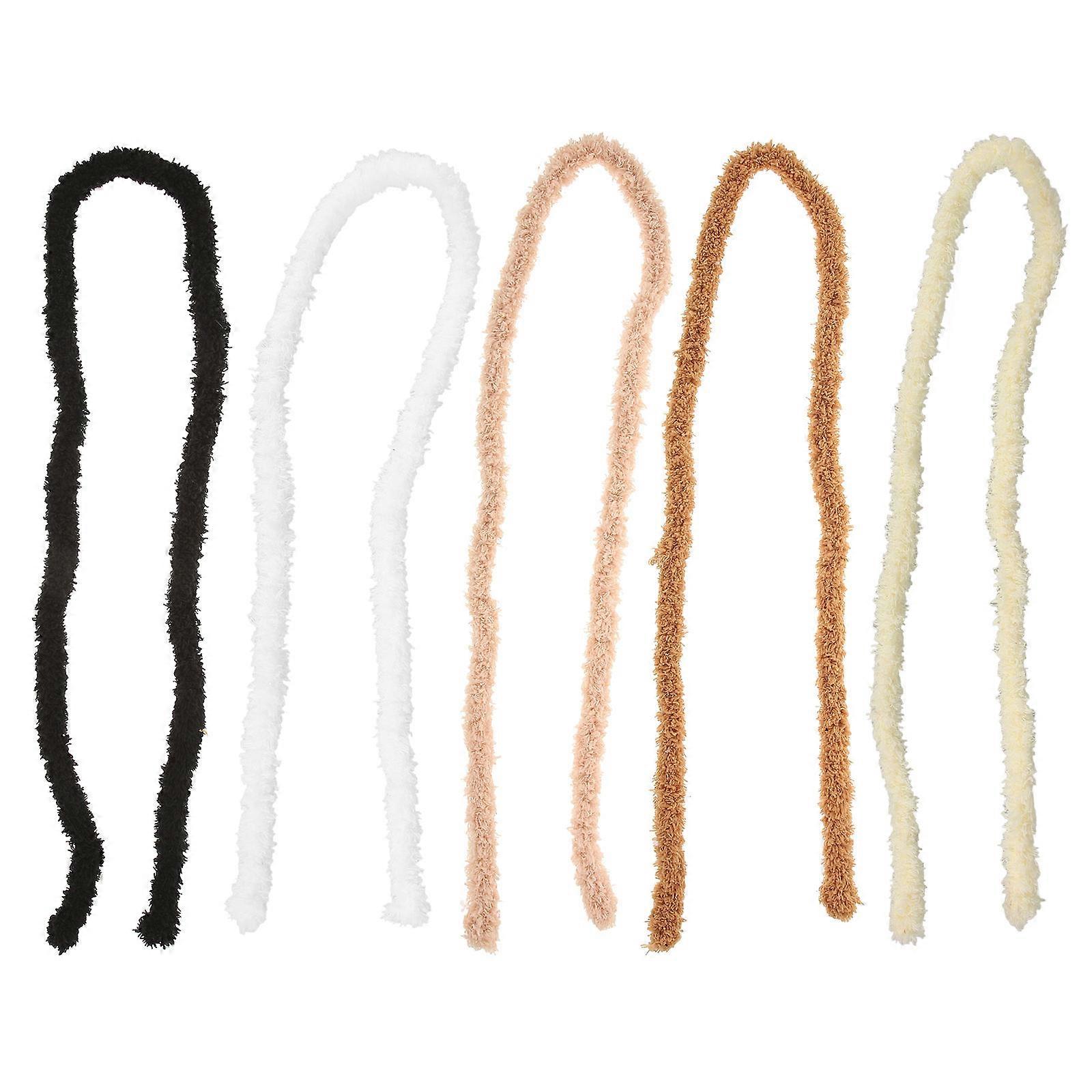 Fuzzy Pipe Cleaners Twisting Sticks Craft Supplies Black Diy Crafts 10Pcs
