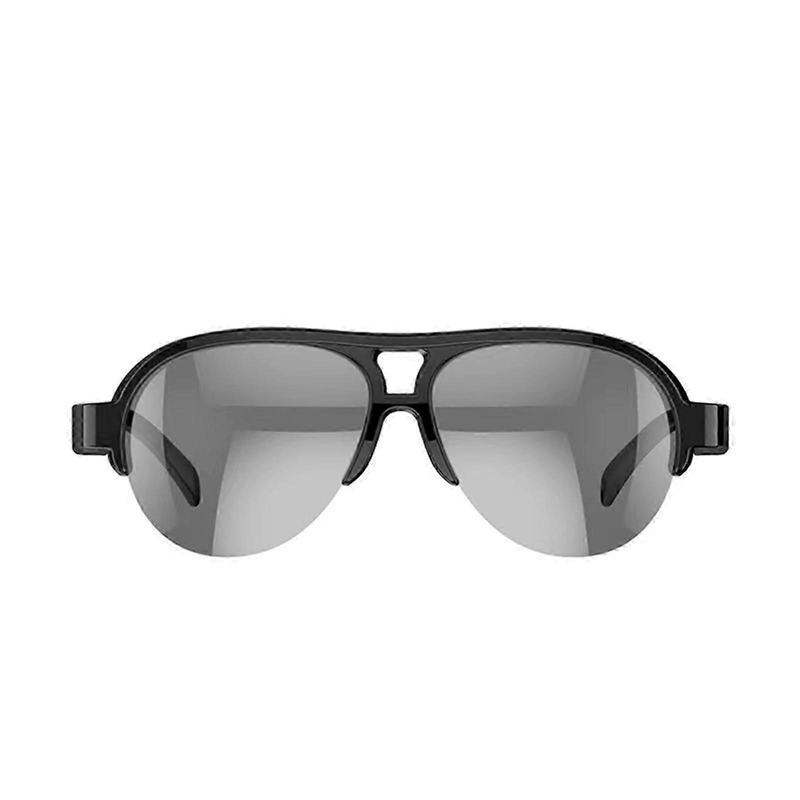 Smart Glasses, Blue Light Filtering & Polarized Sunglass Lenses - Low Latency Audio,Built-in Mic & Speakers - Touch & Voice Assistant