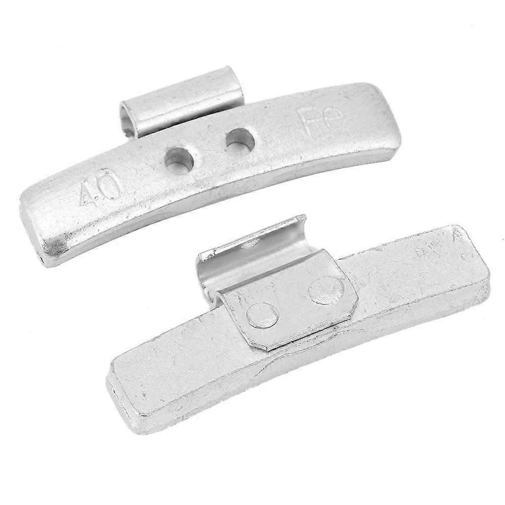 50pcs 20g/0.71oz P Style Tire Wheel ncing Weights Clip On ncing for Steel Wheels