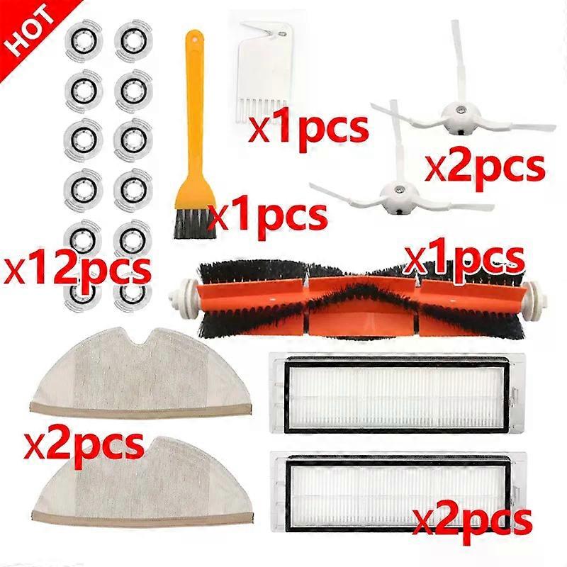 Compatible For Xiaomi Roborock S5 S6 S60 S50 S55 T6 T4 T61 Mijia S1 Xiaowa E25 E35 Vacuum Cleaner Main Side Brush Filter Mop