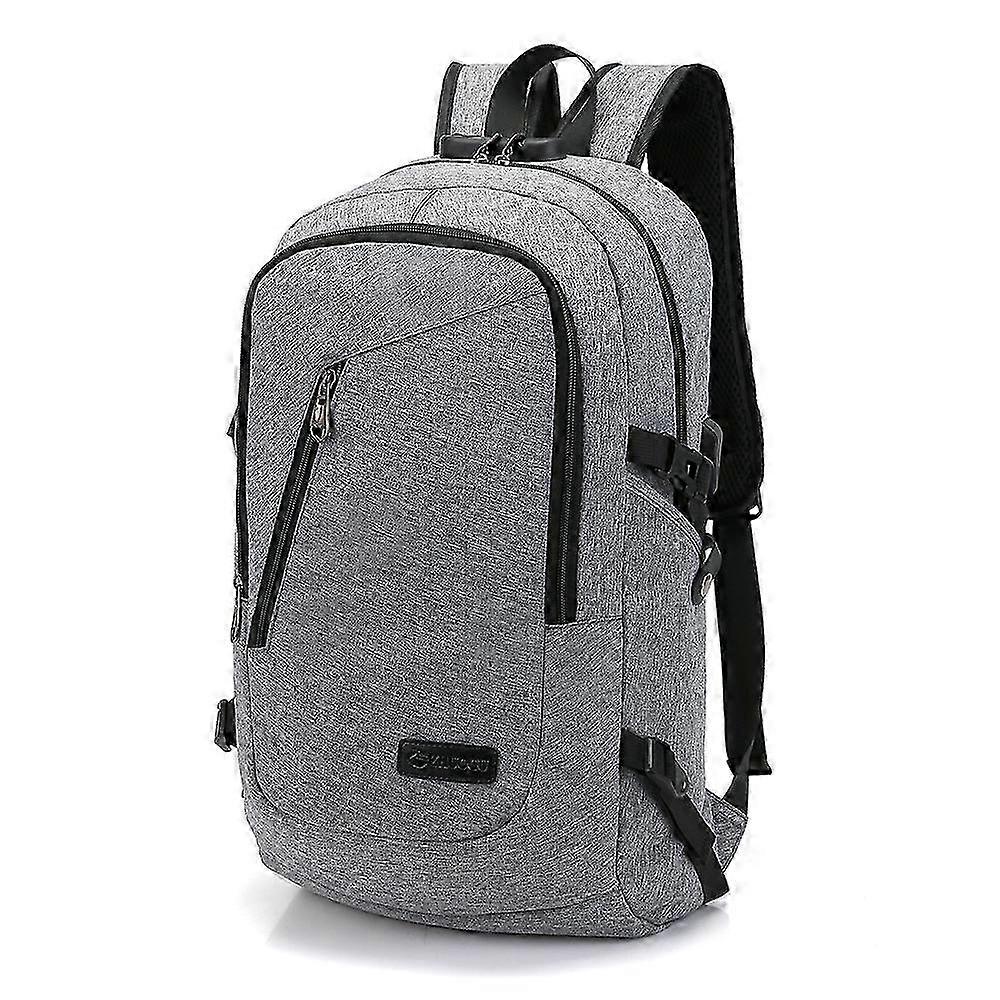 Anti-Theft Backpack with USB Charging Port & Earphone Port - Stylish Travel Backpack for Secure Storage & Convenience