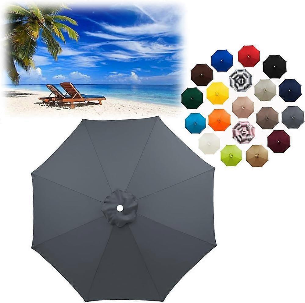 Replacement canopy for 8 ribs, replacement cover (Size: 230cm/7.5FT, Color: 2)