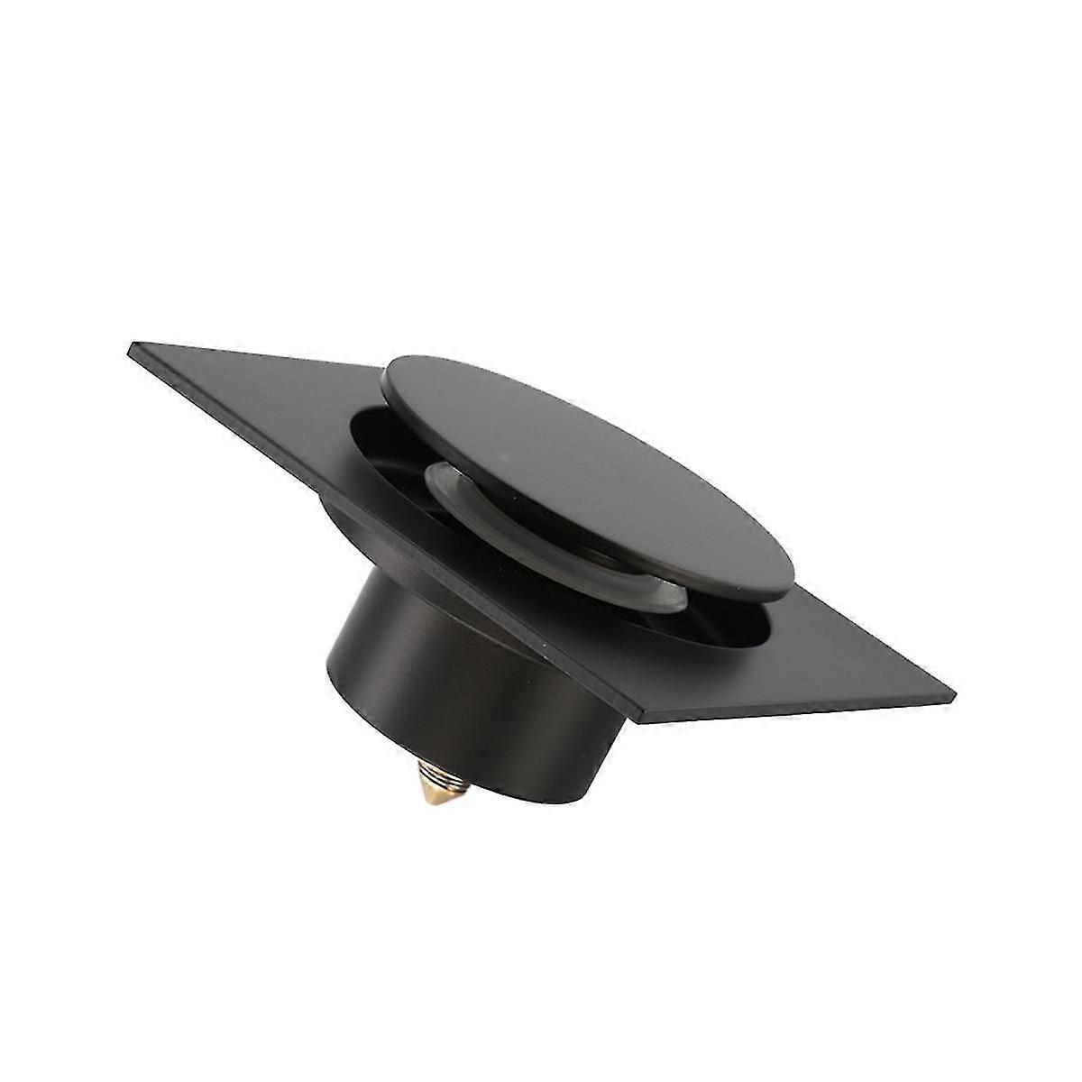 スクエアシャワーフロアドレン、シャワーフロアドレンキット、ポップアップ機能付きシンクストッパー、防臭シャワードレン