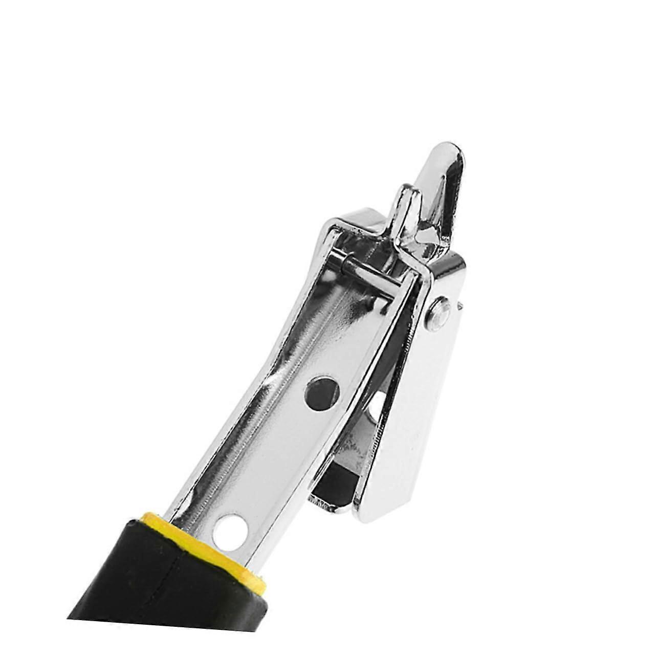 Industrial Nail Puller Tool - Multifunctional Staple Remover with Plastic Handle, Black Nail Pull Bar for Tacket Staples