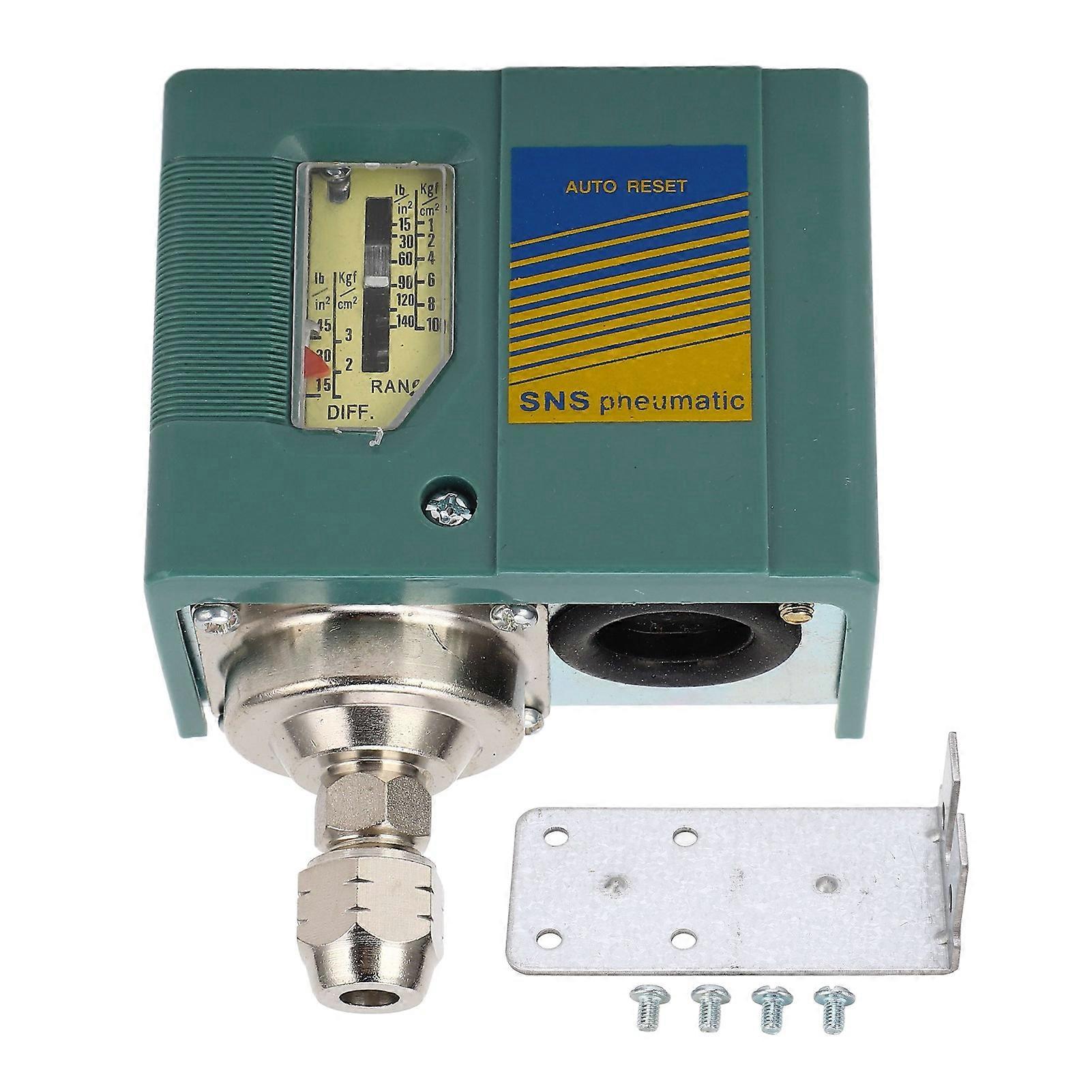 Air Pump Switch Pneumatic Pressure Controller Air Compressor Control Switch 10kgf/cm²