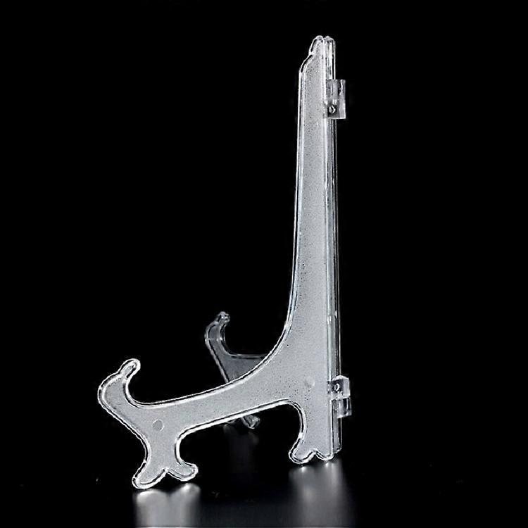 10 PCS Support de cadre en plastique transparent élevé 4 pouces