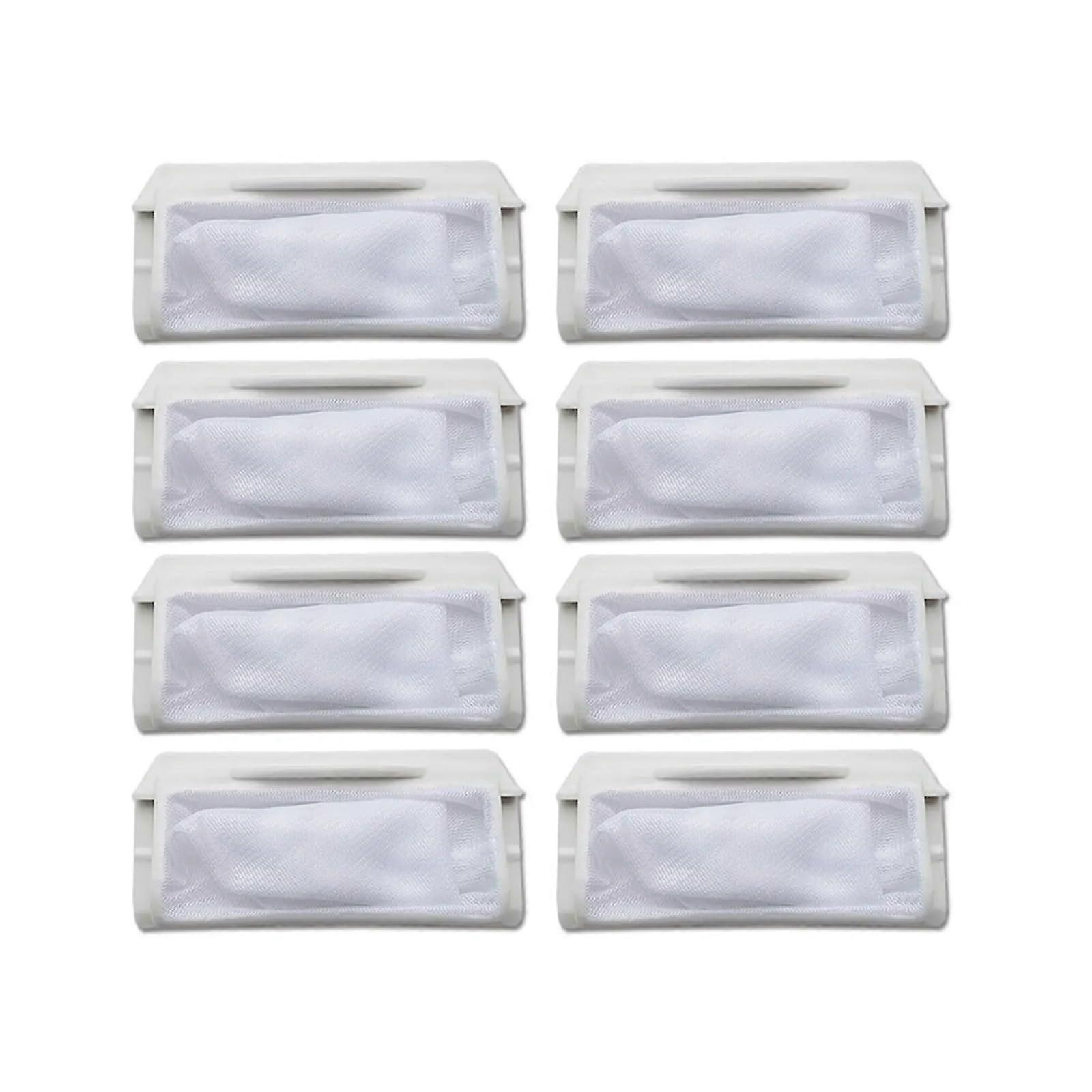 Washing Machine Filter Net Bag, 8 Pieces, Compatible with Q750U/Q751U/Q760U Models, Protective Laundry Accessories