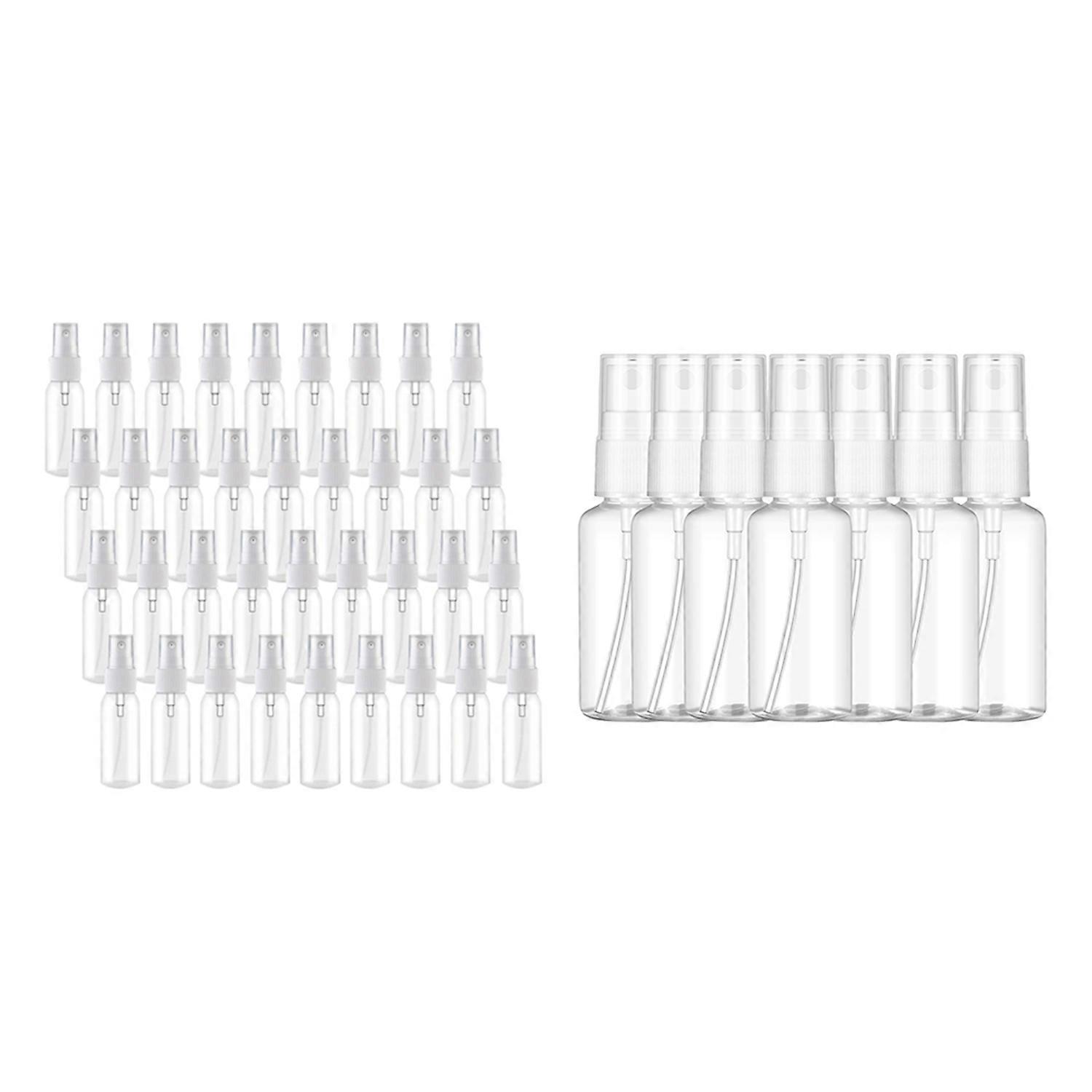 86 Pcs Transparent Plastic Perfume Atomizer Small MIni Empty Refillable Bottle, 36 Pcs 30Ml & 50 Pcs