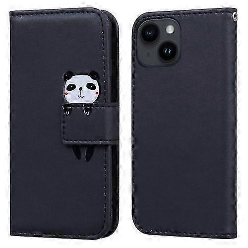 Cartoon Buckle Horizontal Flip Leather Phone Case for 15 Series
