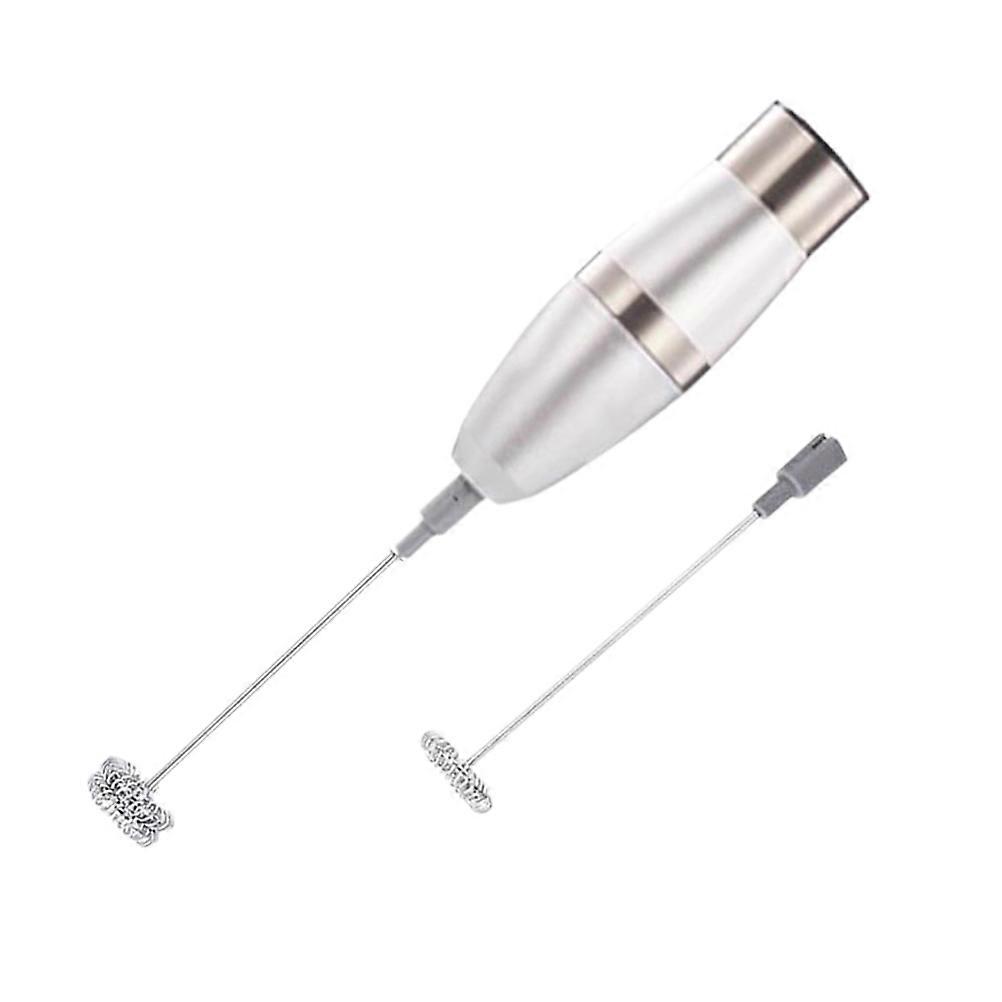 Stainless Steel Whisk Electric Milk Frother For Kitchen Mixer Non Slip Handle 1Pcs Milk Foaming