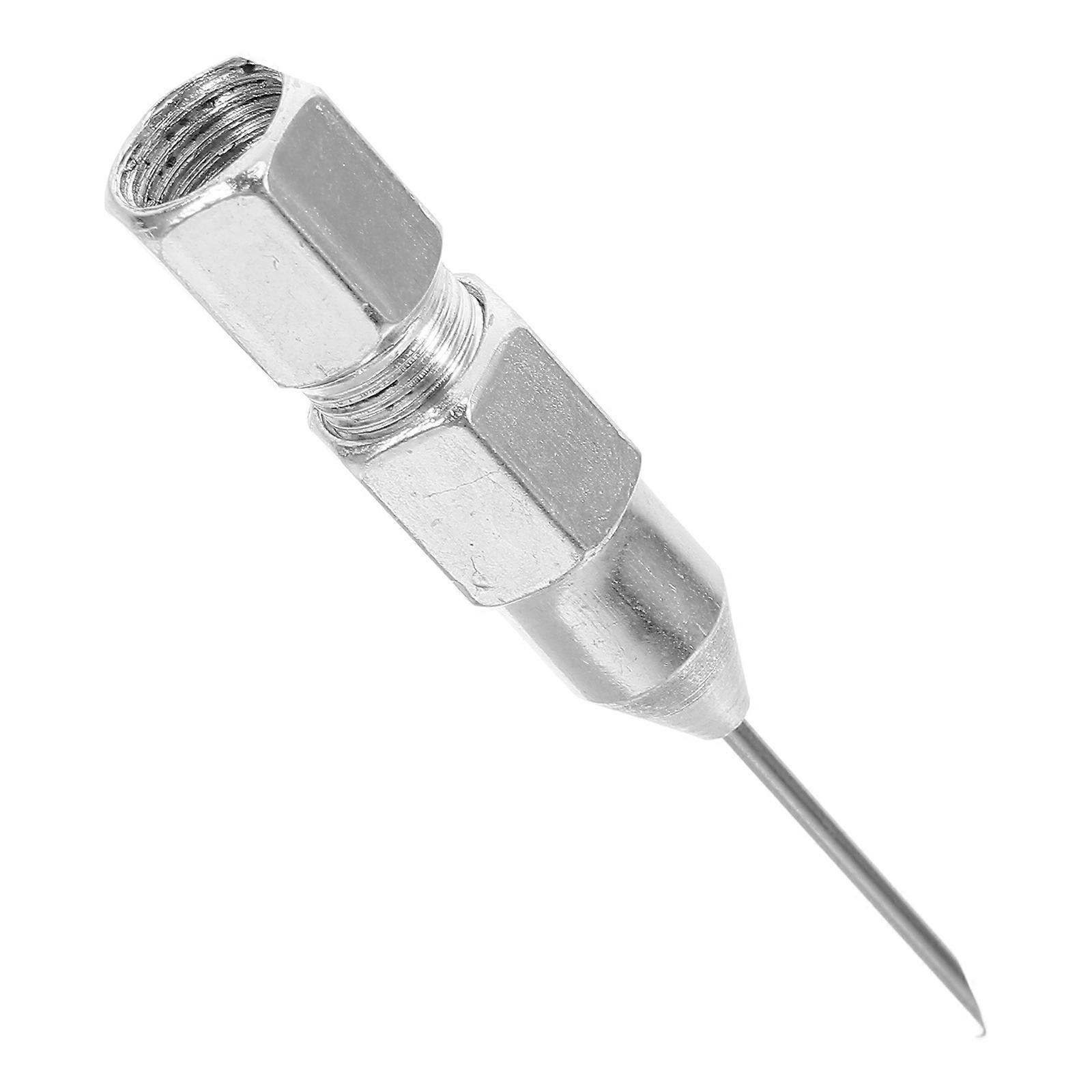 Durable Stainless Steel Grease Nozzle for Home Use Precision Machined Effective Lubrication Silver Color
