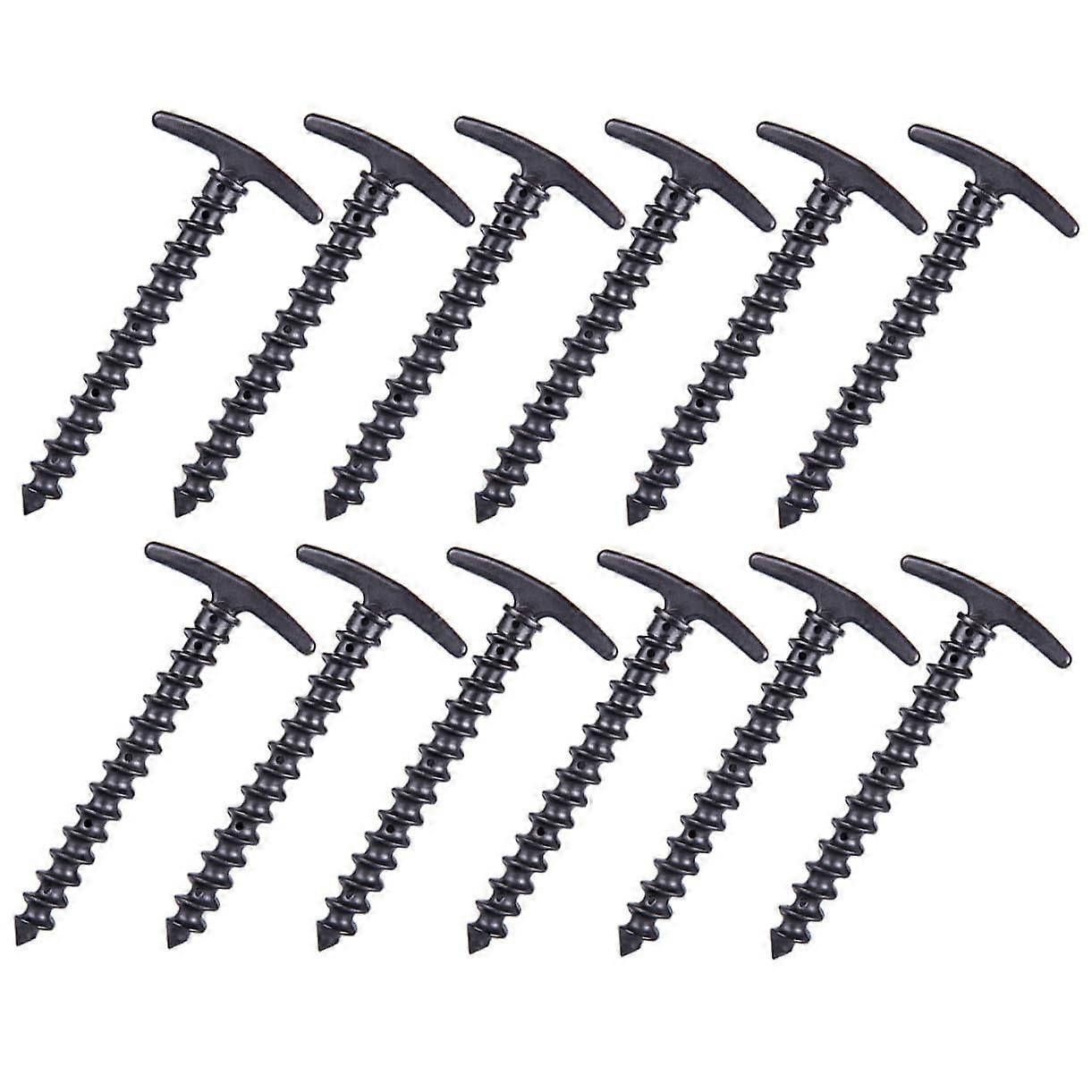 20piece tent peg set for camping, lightweight ground stakes with gardeningfriendly design, pressure resistance, and simplicity.
