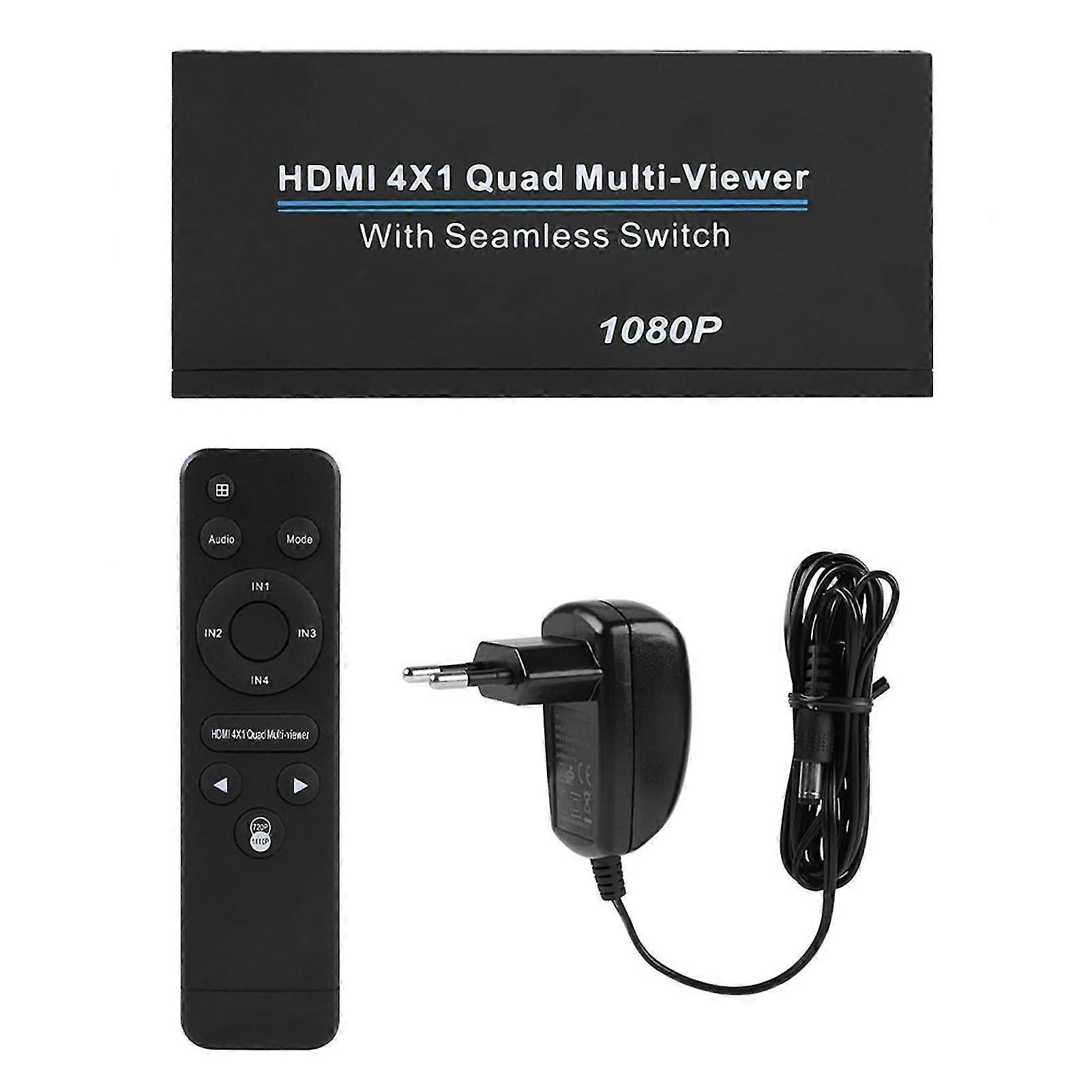 Hdmi Multiviewer, Quad Screen, Hdmi1.3a, Hdcp1.2